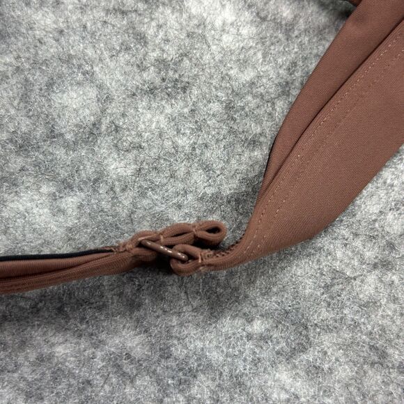 Lululemon Waterside Swim Top DKOX Oxide Brown Triangle Bikini Size 6 C - Picture 6 of 9